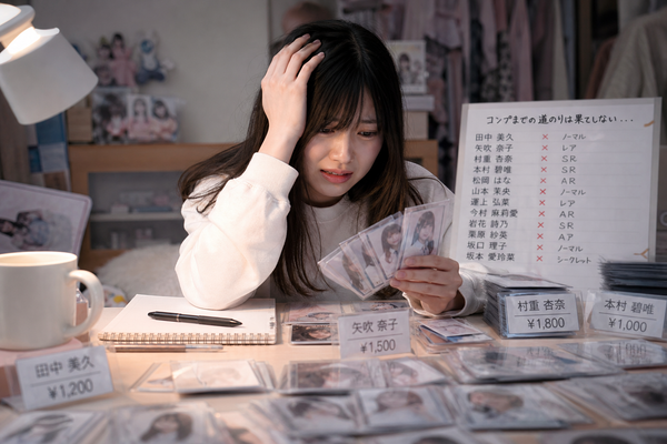 「公式トレカ高すぎ…」
