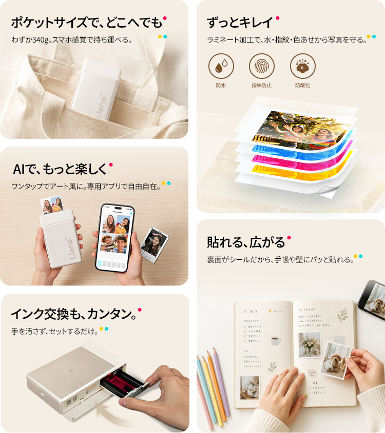 フォトプリンターの印刷方式・アプリ機能・活用例を紹介するブログ画像