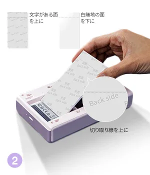 Step 1: カートリッジのセット