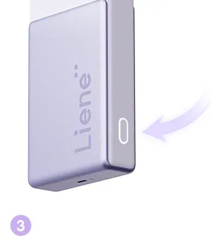 Step 3: 電源を入れる
