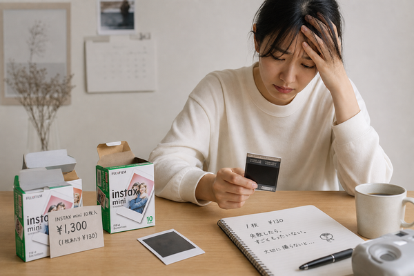 「チェキフィルム品薄」